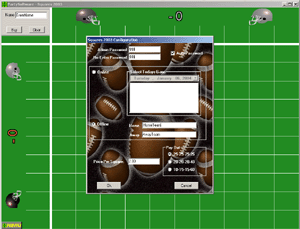 View Larger Image of Football Squares Screen Shot - Configure Game